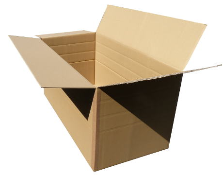 DHL-Großpaket Karton mit Zusatzrillungen, VDW-Qual. 2.60, 1180x580x580, abklappbar ©NEUHAUS-PAPIER DORTMUND